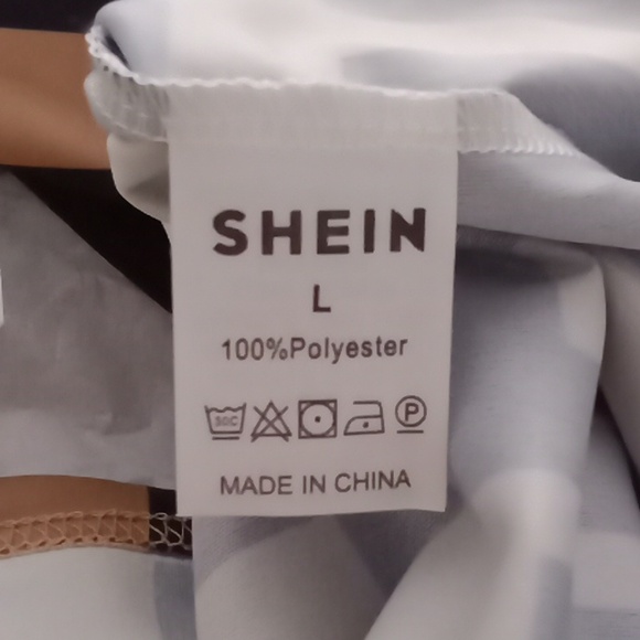 #485Manfinity Dauomo Men's Summer Geometric Printed Casual Polo Shirt - Picture 5 of 6